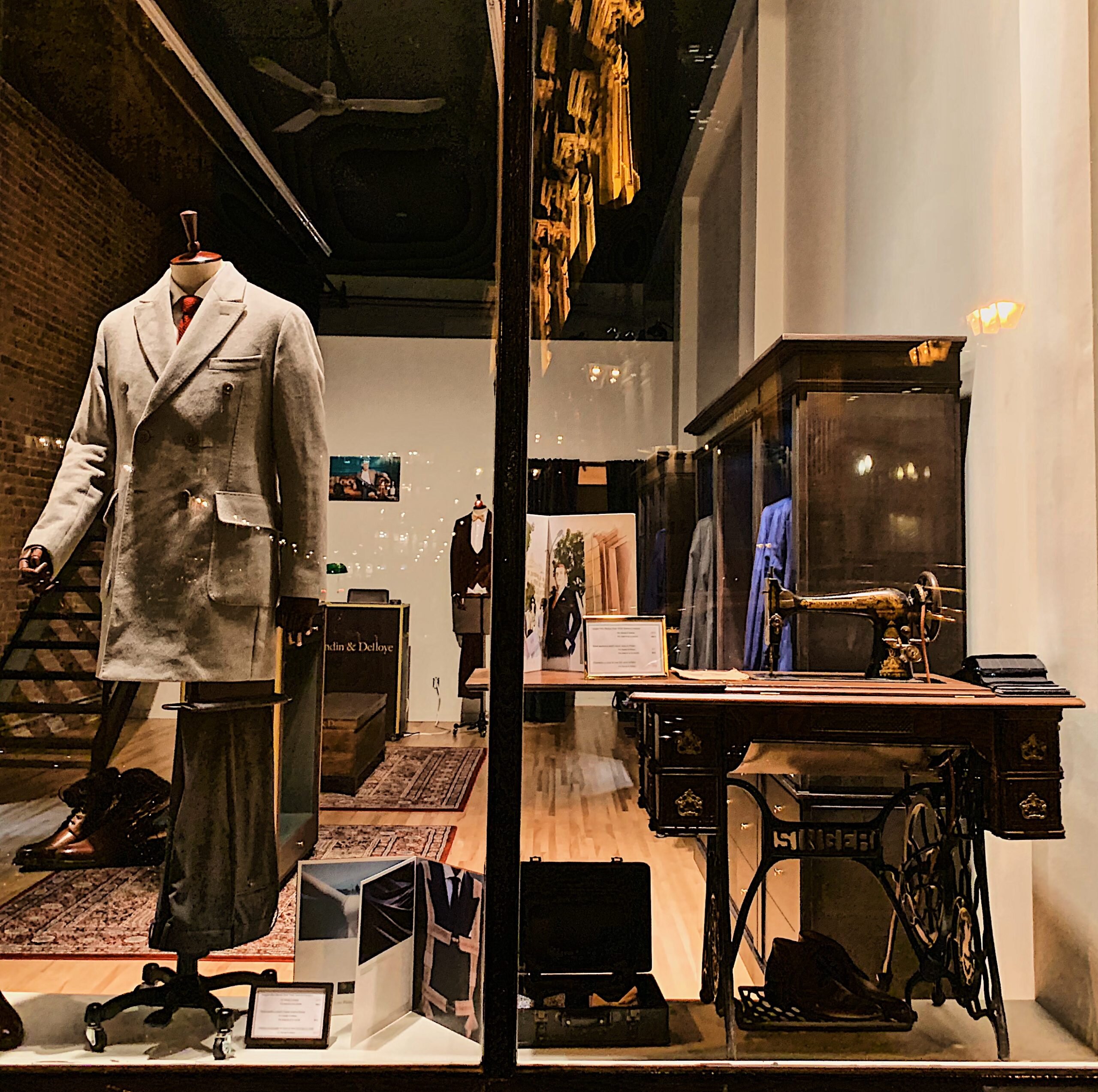 Custommade suits Montreal Blandin & Delloye