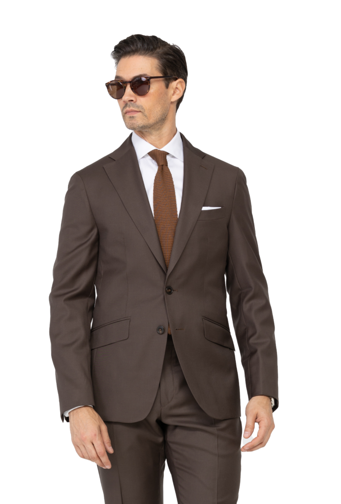COSTUME MARRON BRILLANT main image 0