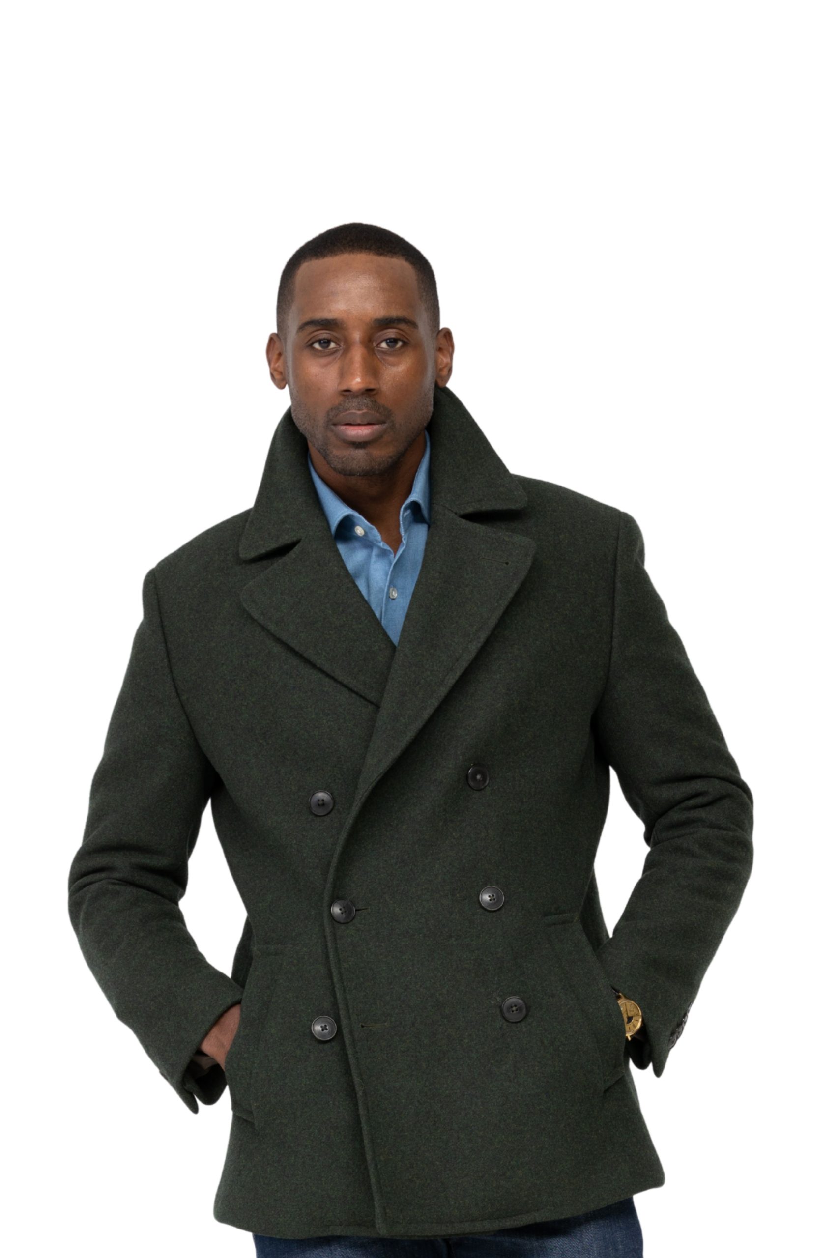 Green peacoat - Blandin & Delloye