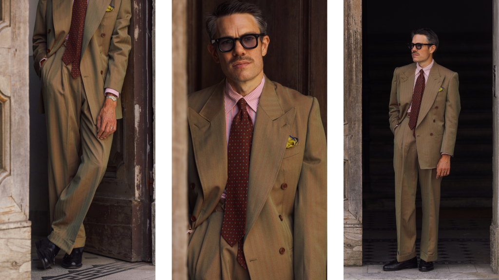 Photos d'un costume en solaro pour le mariage d'un proche.