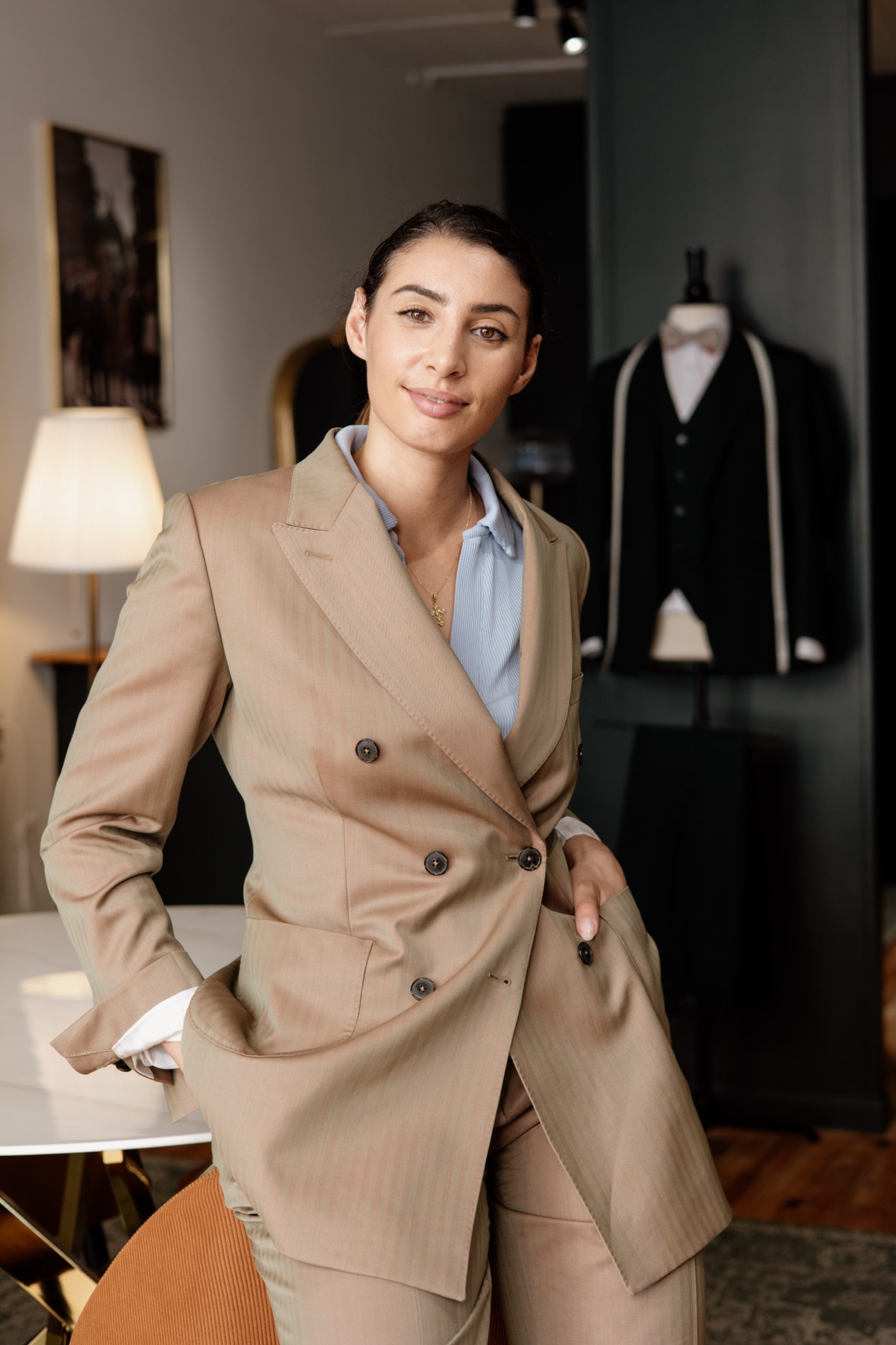 Photo d'Eva, associée et responsable de la boutique de La Rochelle.